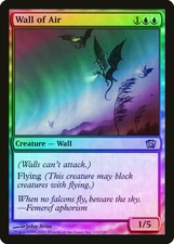 Wall of Air FOIL 8th Edition HEAVILY PLD Blue Uncommon MAGIC MTG CARD ABUGames