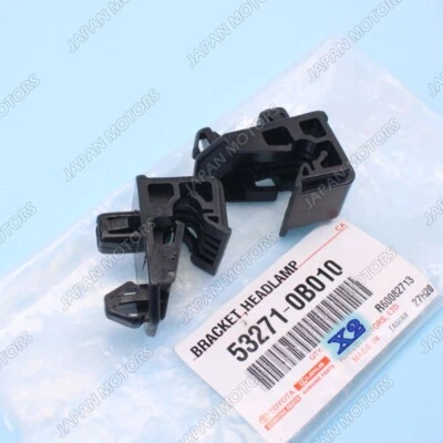 532710B010 Par OEM Toyota MR2 4Runner Tercel Highlander Soporte de montaje de faros Foto 1 de 4