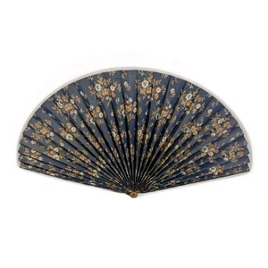 Vintage Imperial Klapp Deko Fächer Blumenmuster Papier Vintage Dekor Requisite MCM - Bild 1 von 16