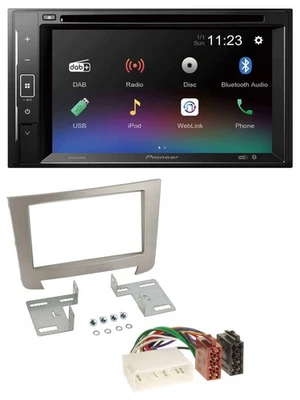 Pioneer Bluetooth MP3 USB 2DIN DAB DVD Autoradio für SSangYong Rexton ab 2013 - Bild 1 von 4