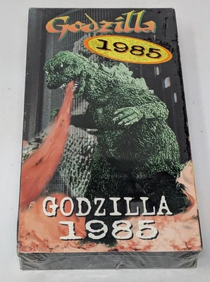 GODZILLA 1985 VHS Tape NEW 1997 Anchor Bay New World Pictures Movie New Sealed - Image 1 of 4