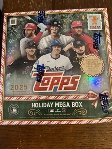 Mega caja de tarjetas coleccionables MLB Topps Holiday 2025 mega caja sellada de béisbol - Imagen 1 de 1