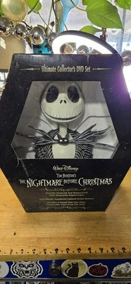 Disney Burton Nightmare Before Christmas Ultimate Collectors DVD Set Jack Bust - Image 1 of 4