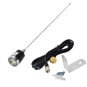 UHF VHF 2meter 70CM 21inches NMO Antenna with NMO Mount 4meter(13.1ft) PL259(... - Picture 1 of 6