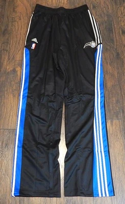 Orlando Magic Adidas 3 Stripe Promo Pnt Team Issued Warm Up Pants Black 4XL +2" - Image 1 of 3