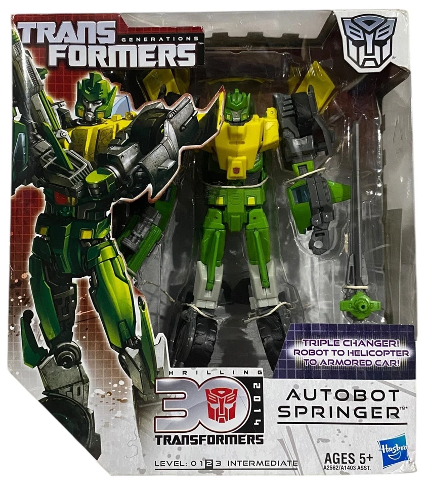 Transformers Springer Generations Thrilling Voyager Class Action Figure NEW 2012 - Image 1 of 4