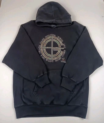 Steve And Barrys John Cena Soldier Hoodie Sweatshirt Size XLarge WWF - Image 1 of 4