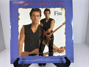 Bruce Springsteen & The E-Street Band – Fire 12" Vinyl Record 1987 CBS Vintage - Imagen 1 de 16