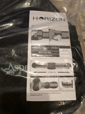 Suporte traseiro ajustável Aspen Horizon 631 LSO, tamanho único - 993720 - Imagem 1 de 2