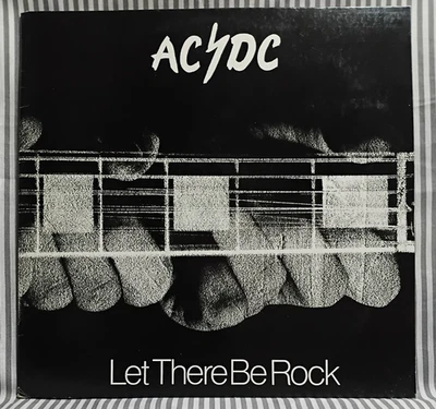 AC/DC "LET THERE BE ROCK" ORIGINAL RARE 1989 / 1977 REPRESS GF OZ LP RED ALBERT - Image 1 of 4