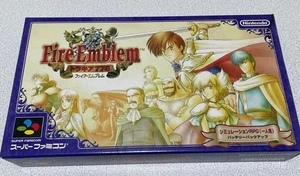 Nintendo Super Famicom Fire Emblem Thracia 776 Package Edition SFC RPG - Picture 1 of 7