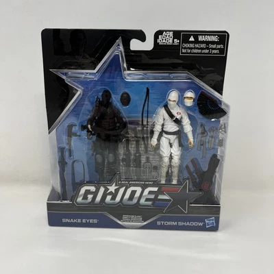 GI Joe 50th Arashikage Clash Storm Shadow Snake Eyes Figura Paquete de 2 Nuevo Foto 1 de 4