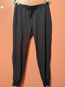 Pantalones Crz Yoga Mujer L Grande 12 Negros Bolsillos Cordón Ropa Activa Parte Inferior - Imagen 1 de 7