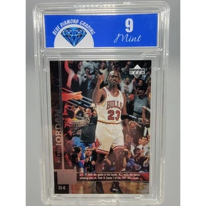 1997 Upper Deck Game Dated MICHAEL JORDAN #18 BDG 9 MINT - Picture 1 of 4