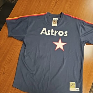 100% Authentic Mitchell & Ness Nolan Ryan 1980 Houston Astros Jersey Sz 5XL  - Picture 1 of 8