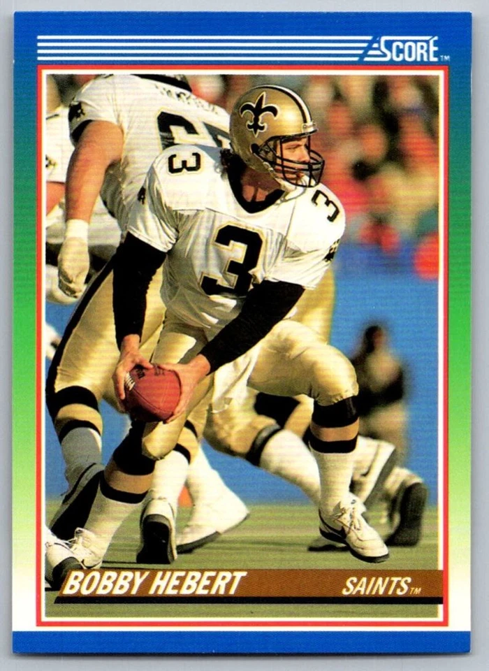 1990 Score Bobby Hebert New Orleans Saints #45 - Image 1 of 2