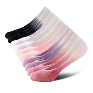 Women's No Show Liner Socks 8 Pack Low Cut Non Slip 9-11 10 Pairs (Multi-color) - Picture 1 of 7