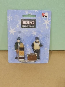 Hershey’s Holiday Village - All Aboard - 2 Figures NIP Christmas - Picture 1 of 6
