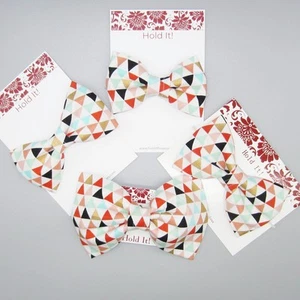 Triangles Pet Bow Tie or Sailor Bow-4 Sizes Available - Picture 1 of 4