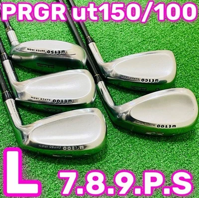 8038 Prgr Pro Gear Ladies H/S Super Iron Ut150 Ut100 5 Set For Women Right Hande - Image 1 of 4
