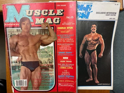 Muscle Mag International Arnold & Muscle Digest Bannout 1979 2 Magazines - Image 1 of 4