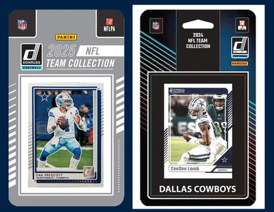 FRESHDCARDS 2025 2024 Donruss NFL Factory Sealed Team Set 2 Pack Dallas Cowboys Dak Prescott