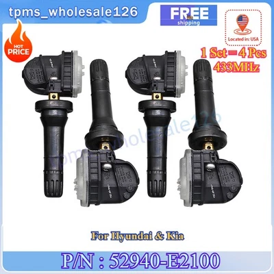 TPMS Sensor for 2024-2025 Hyundai Ioniq 6 23-25 Carnival EV6 Niro 52940-E2100 - Image 1 of 4