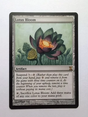 MTG Lotus Bloom (TSP) Time Spiral Regular Rare 259/301 - Image 1 of 2