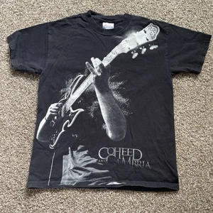 VINTAGE Coheed and Cambria T Shirt Kids Youth Large Black Rock Band Music 2000s - Picture 1 of 6