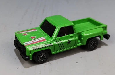 Camioneta Chevy Stepside verde vintage Yatming T134 1:64 Foto 1 de 4