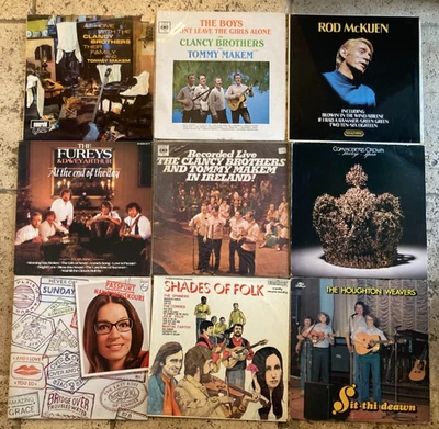 35 x FOLK VINYL LP  RECORDS ALBUMS JOBLOT💥 - Image 1 of 4