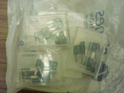 Barnes Min Fusibles 2 AMP Color Gris 7370 (Lote de 15) *NUEVO* Foto 1 de 2