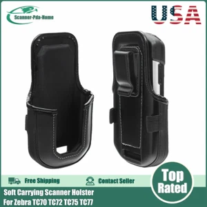 New Soft Carrying Scanner Holster For Zebra TC70 TC72 TC75 US SG-TC7X-HLSTR1-02 - Picture 1 of 8
