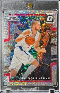 2017-18 Donruss Optic #62 Danilo Gallinari White Sparkle Refractor SSP Clippers