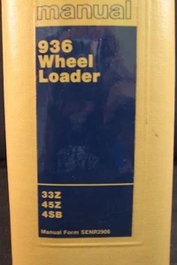 Cat Caterpillar 936 (33Z, 45Z & 4SB) Radlader Serviceanleitung - Bild 1 von 2