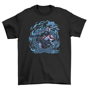 Bereiten Sie sich auf Ragnarok vor mit diesem epischen T-Shirt! Motorrad Wikinger Vibes, lustig und - Bild 1 von 46