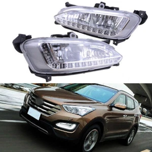 Luz antiniebla diurna para Hyundai IX45 Santa Fe Sport 2013~2015 derecha e izquierda - Imagen 1 de 11