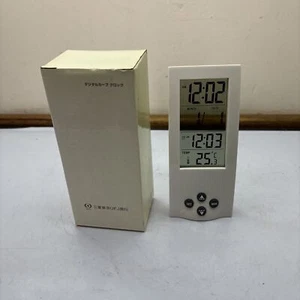 MUFG Table Transparent Clock Alarm *Never Used* - Picture 1 of 8