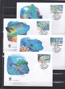 F1484 - Samoa 2006 - FDC - Vissen/Fish/Fische - WWF - Imagen 1 de 1