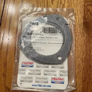 NOS FEL-PRO 3" DIAMETER HOLE 3 7/8" BOLT CIRCLE COLLECTOR GASKET 2 PIECE 2001 - Picture 1 of 1