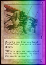 Magic the Gathering MTG Tireless Tribe (56) Odyssey   LP FOIL