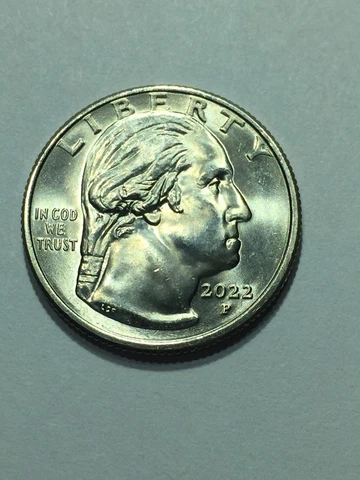 WASHINGTON QUARTER 2022 P  ERROR FLOWER/HAIR COMET DROOLING #4 Cover