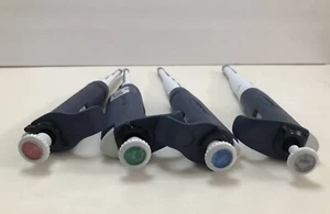 Lote 5 Pipetas Mettler Rainin Pipet-lite 1 canal Punta LTS L2 L20 L100 L200 L1000 Caled - Imagen 1 de 11