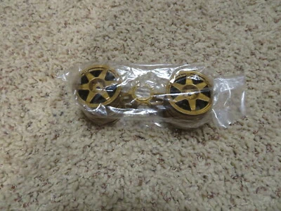 Tamiya Subaru Impreza WRC '97 6-spoke wheels - Gold (2 pair) TA03F (58210) - Image 1 of 3