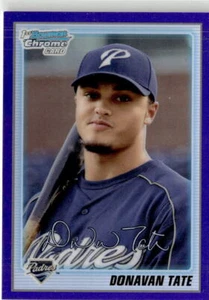 2010 Bowman #BP90 Donavan Tate Prospects PURPLE /999 - Picture 1 of 2