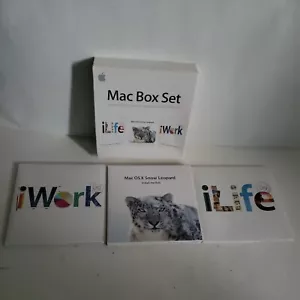 Apple Mac Box Set Includes Mac OS X Snow Leopard iLife 09 iWork 09 MC209Z/A - Picture 1 of 6