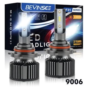 Bevinsee HB4 LED Fog Light Bulbs for VW Transporter T5 Caravelle MK5 03-09 6000K - Picture 1 of 9