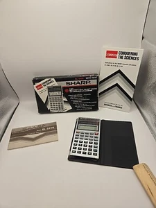 SHARP EL 510S Solar Scientific Calculator USED Great Condition - Picture 1 of 10
