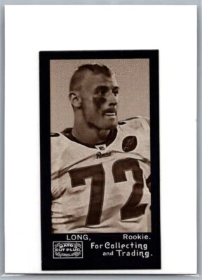 2008 TOPPS MAYO FOOTBALL CUT PLUG MINI 42 CHRIS LONG RAMS - Image 1 of 2