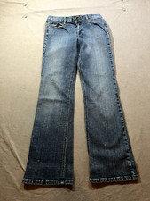 DKNY So Low Lita Jeans Womens 6 Blue Denim Pocketed Belted Ladies 29X30